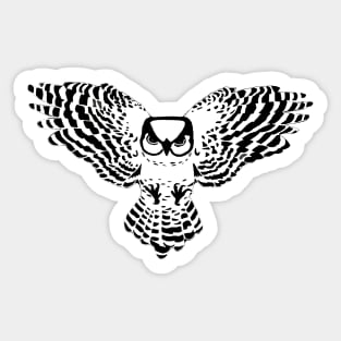 Northern Hawk Owl Sticker